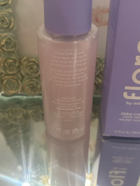 florence by mills Zero Chill Face Mist – Pink - Picture 5 of 5